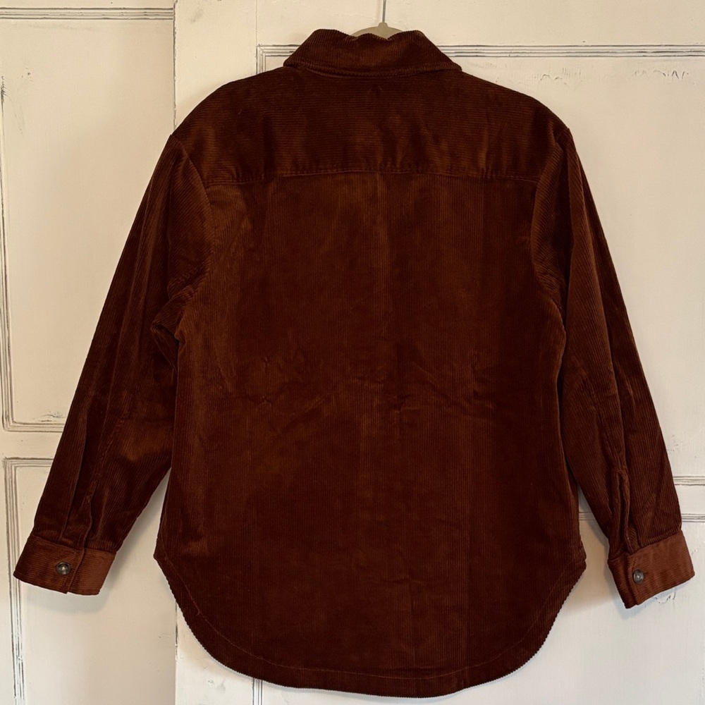 NWT GAP Oversized Corduroy Shirt Shacket Small - Picture 5 of 6